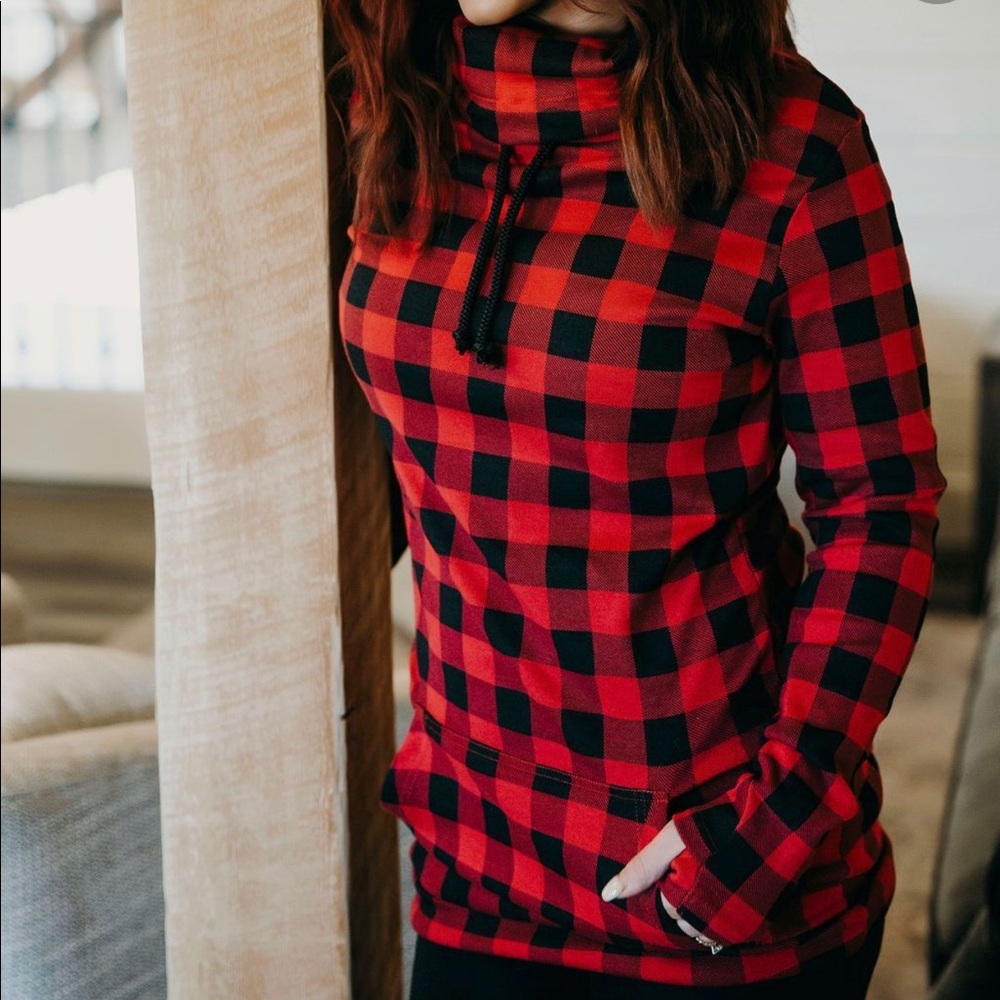 Chelsea DeBoar Lily and Lottie cowl pullover